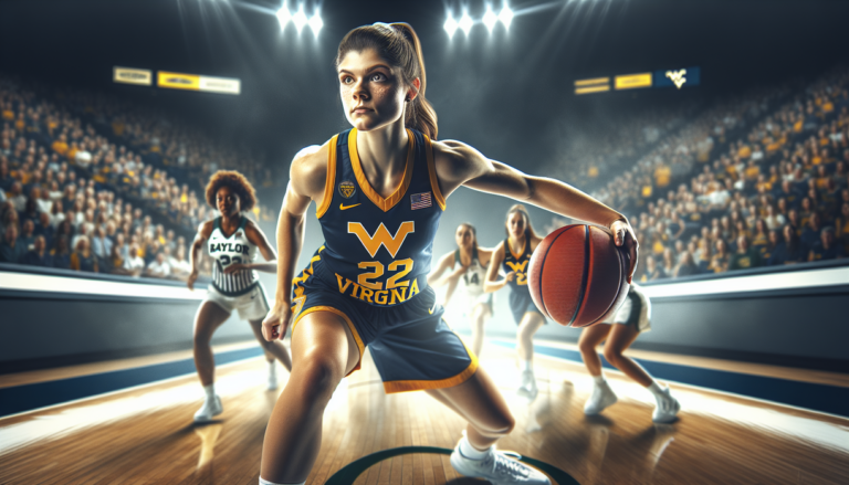 alt_text: WVU women's basketball team preparing for a game in Utah, seeking to gain momentum.