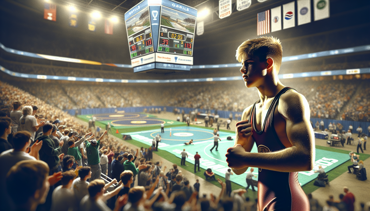 alt_text: Abstract depiction of a breakthrough concept with futuristic elements and vibrant colors.