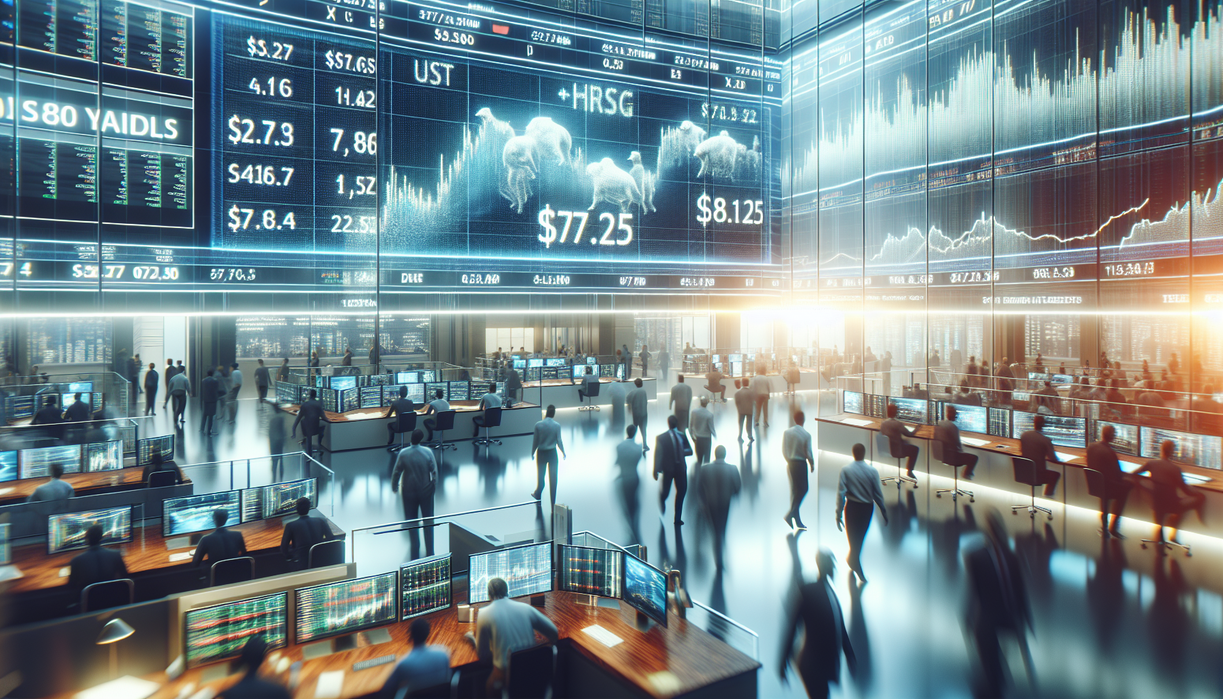 alt_text: Excited traders celebrate as ESTA stock hits a new 52-week high at the market.