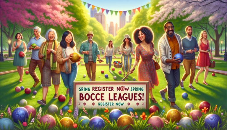alt_text: People playing bocce on a sunny court, engaging and socializing in a vibrant community setting.